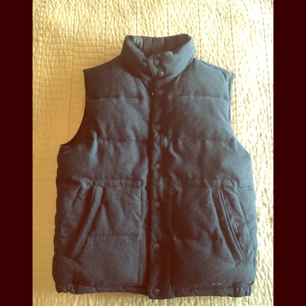 Gap Navy Blue Vest (Reversible) - Like New